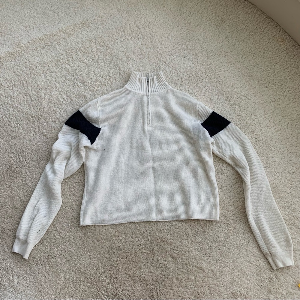 Brandy Melville, half zip sweater